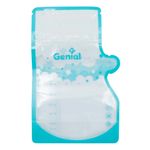 Bolsas para Almacenar Leche Materna Pre-esterilizadas con Doble Cierre 220 mL, 50 Unidades