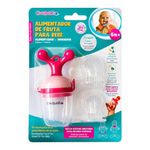 Alimentador de Fruta y Mordedor para Bebé 2 en 1 de Silicona sin BPA