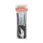 Kit de Tornillos para Lámina #12 x 2 1/2 Plg con Tarugos 10 Unidades