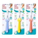 Cepillo de Dientes para Niños de 1 a 4 Años con Cerdas Suaves de Nylon sin BPA - Presentación Surtida