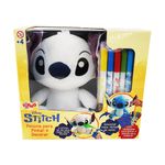 Peluche Stitch para Colorear con Marcadores Lavables