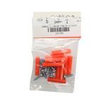 Kit de Tornillos para Lámina #6 x 3/4 Plg con Tarugos 10 Unidades