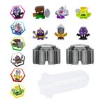 Set de 6 Microfiguras Sorpresa Lab Swarms en Cápsula con Calcomanías - Presentación Surtida