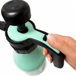 Rociador Manual de Bomba a Presión 1.5 Litros con Boquilla Ajustable para Jardín Color Verde