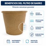 Unidad Filtrante de 10 L para Ecofiltro Grande