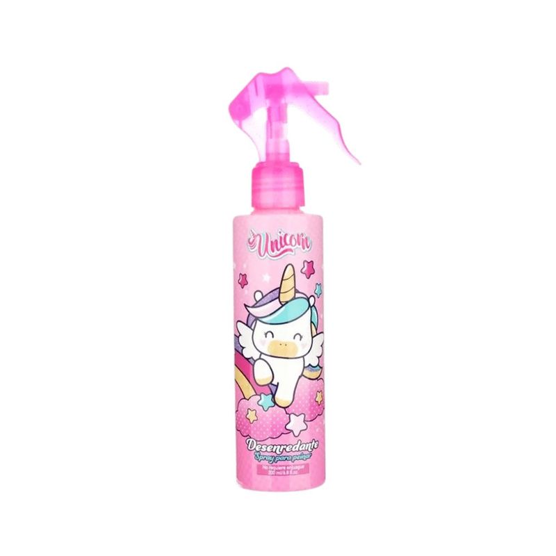 Spray Desenredante para Peinar Sin Enjuague Diseño Unicornio 200 mL