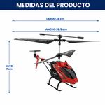 Helicóptero a Control Remoto S5H Color Rojo