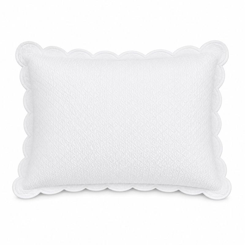 Sobrefunda de Almohada Granite de 50 x 70 Cm en Color Blanco