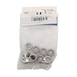 Tuerca Hexagonal Métrica de Acero Inoxidable M8 Bolsa con 10 Piezas