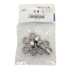 Tuerca Hexagonal de Acero Inoxidable NC 5/16 Plg 18 Hilos Bolsa con 10 Piezas