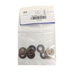 Roldana Plana de Acero Inoxidable SAE 3/16 Plg Bolsa con 10 Piezas
