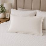 Sobrefunda de Almohada Alicante de 50 x 70 Cm en Color Blanco