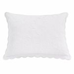 Sobrefunda de Almohada King Pauleta ce 50 x 90 Cm en Color Blanco