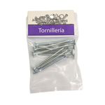 Tornillo Punta Broca para Tablaroca y Yeso 6 x 2 Plg Galvanizado Bolsa con 10 Piezas