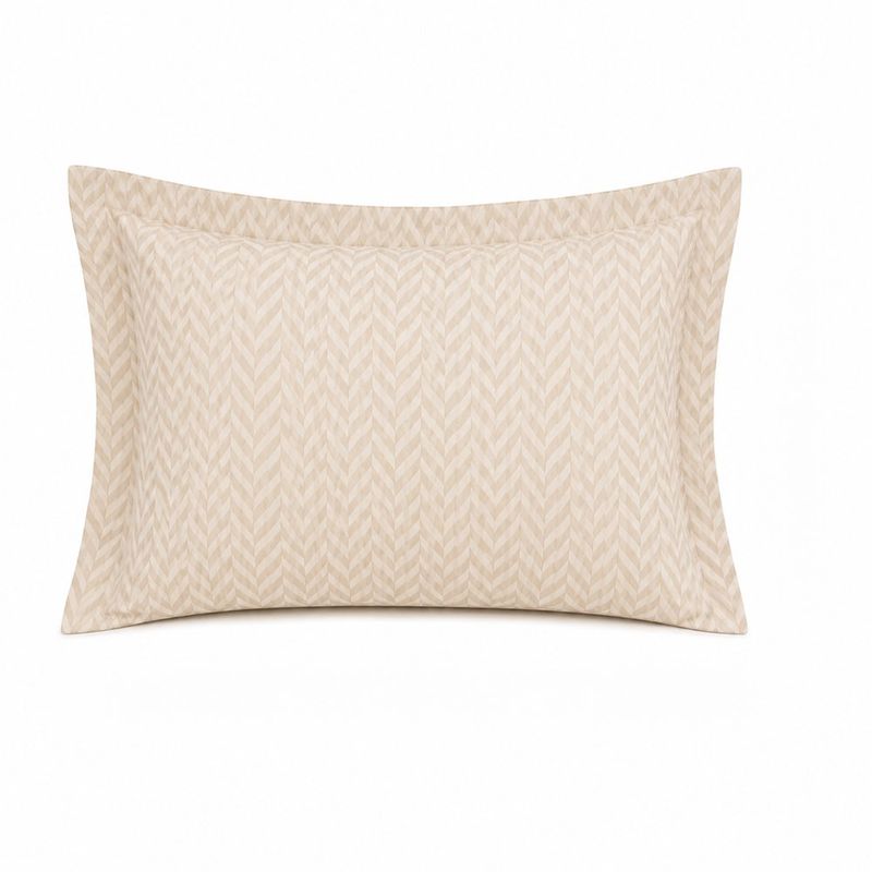 Sobrefunda de Almohada Espinha de 50 x 70 Cm en Color Beige