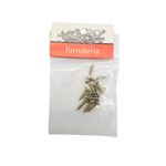 Tornillos para Madera Tipo SPAX 3.5 x 16 mm Dorados 12 Unidades