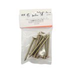 Tornillos para Madera Tipo SPAX 4.5 x 50 mm Dorados 10 Unidades