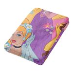 Toalla Infantil de Playa Princesas Disney Flowers 71 x 147 cm