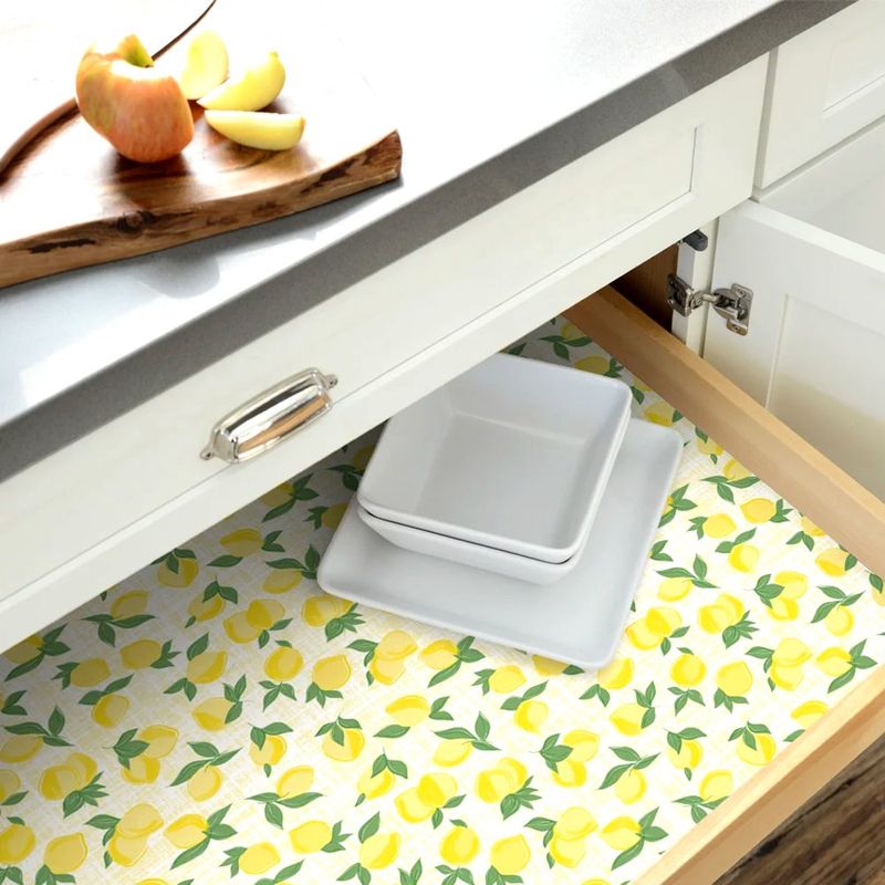 Papel ConTact Adhesivo Diseño Country Lemon de 45.7 Cm x 2.74 M
