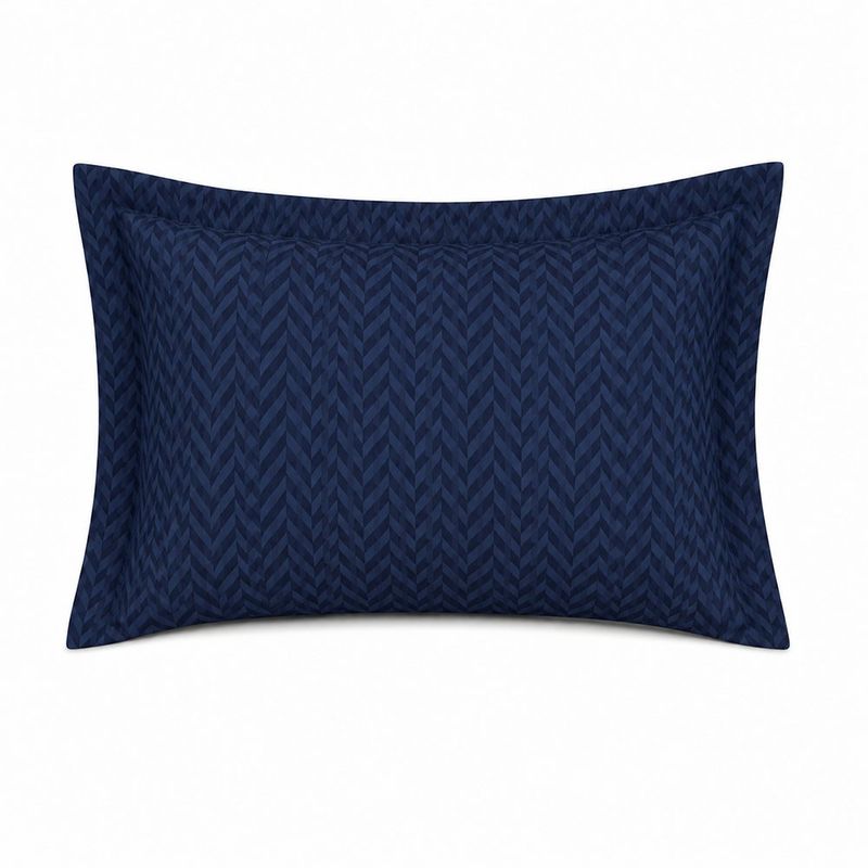 Sobrefunda de Almohada Espinha de 50 x 70 Cm en Color Azul