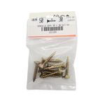 Tornillos para Madera Tipo SPAX 5 x 30 mm Dorados 10 Unidades