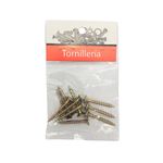 Tornillos para Madera Tipo SPAX 4 x 30 mm Dorados 10 Unidades