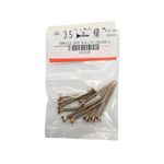 Tornillos para Madera Tipo SPAX 3.5 x 40 mm Cincados 10 Unidades