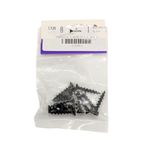 Tornillos para Tablayeso 8 x 1 pulg Negros 12 Unidades