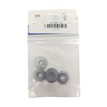 Roldana Plana Galvanizada 3/16 Plg Bolsa con 10 Piezas