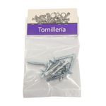 Tornillo Punta Broca para Tablaroca y Yeso 8 x 1 Plg Galvanizado Bolsa con 10 Piezas