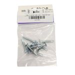 Tornillo Punta Broca para Tablaroca y Yeso 8 x 1 Plg Galvanizado Bolsa con 10 Piezas