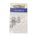 Roldana Plana 5/32 Plg Bolsa con 10 Piezas