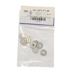 Roldana Plana 5/32 Plg Bolsa con 10 Piezas