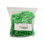 Tarugos Plásticos 9/32 Plg Verdes 100 Unidades