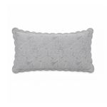 Sobrefunda de Almohada King Pauleta de 50 x 90 Cm en Color Gris