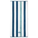 Toalla de Playa Jon Stripe Color Navy Sand 89 x 178 cm