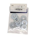 Roldana Plana Galvanizada 5/16 Plg Bolsa con 10 Piezas