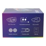 Intercomunicador para Casco Edge VR1 Plus Bluetooth 5.4 Negro