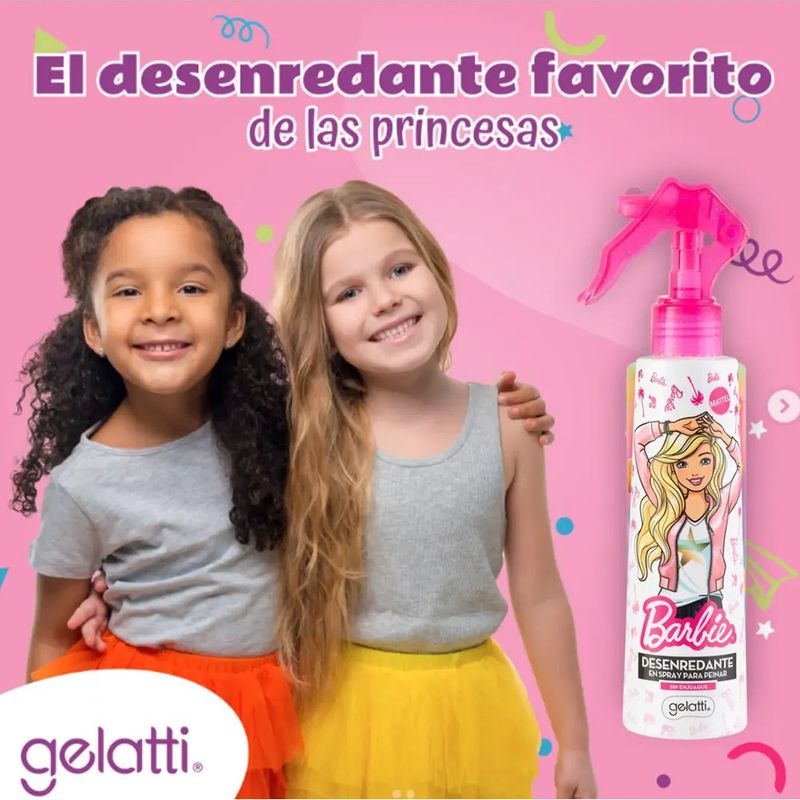 Spray Desenredante Infantil para Peinar Diseño Barbie 200 mL
