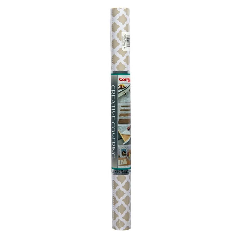 Papel ConTact Adhesivo Diseño Talisman Pale Gray de 45.7 Cm x 2.74 M