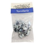 Tuerca Mariposa Sólida de Acero Galvanizado 5/16 Plg Bolsa con 10 Piezas