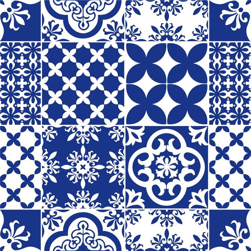 Papel ConTact Adhesivo Diseño Spanish Tiles de 45.7 Cm x 2.74 M