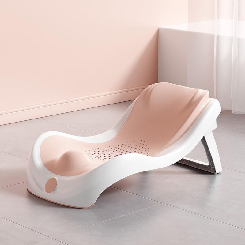 Soporte de Baño para Bebé Antideslizante con Diseño Ergonómico y Puntos de Agarre
