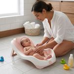 Soporte de Baño para Bebé Antideslizante con Diseño Ergonómico y Puntos de Agarre