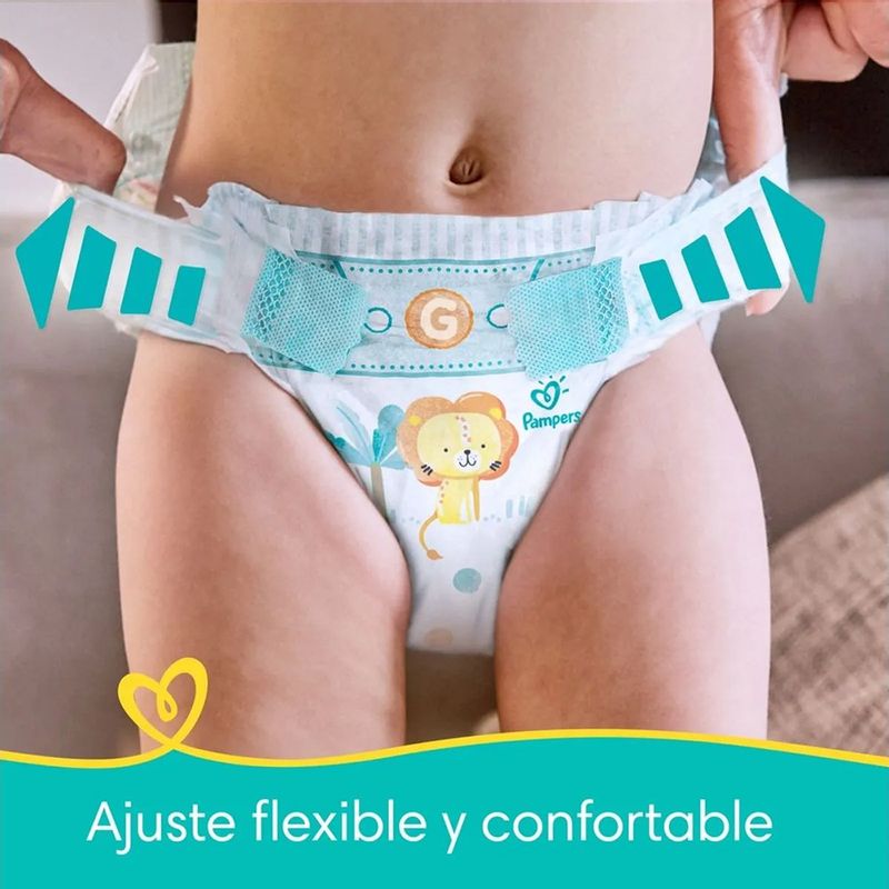 Pañales Pampers Confort Sec Talla M 62 Unidades