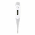 Termómetro Digital 3 en 1 para Bebé con Punta Flexible, Pantalla LCD y Alarma en 10 Segundos