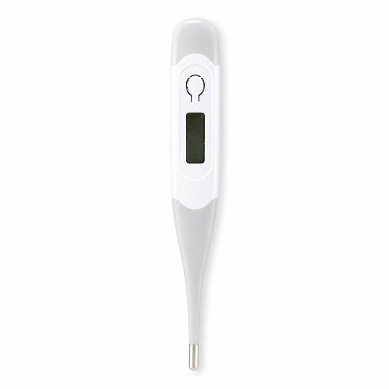 Termómetro Digital 3 en 1 para Bebé con Punta Flexible, Pantalla LCD y Alarma en 10 Segundos