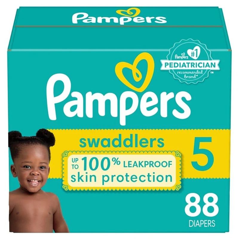 Pañales Pampers Swaddlers Etapa 5 - 88 Unidades