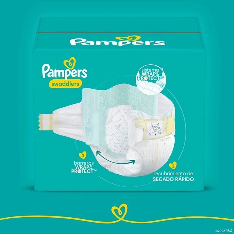 Pañales Pampers Swaddlers Etapa 5 - 88 Unidades