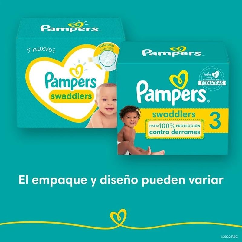 Pañales Pampers Swaddlers Etapa 5 - 88 Unidades